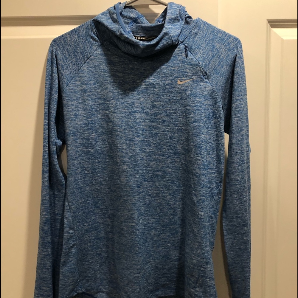 nike full neck hoodie
